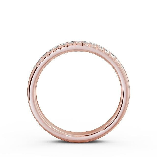 Fleur Half Eternity Round Lab Diamond Channel Set Ring